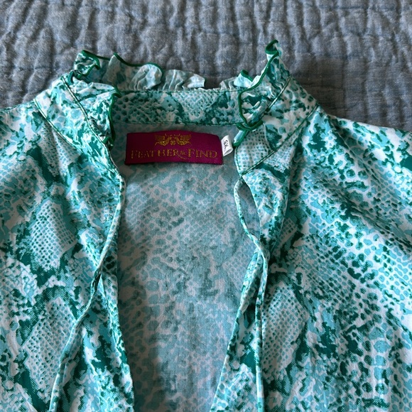 Feather & Find Paradisio ruffle top and skirt set - Picture 7 of 13